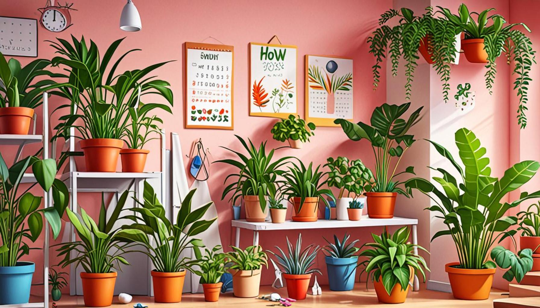 How to Create a Care Calendar for Your Indoor Plants