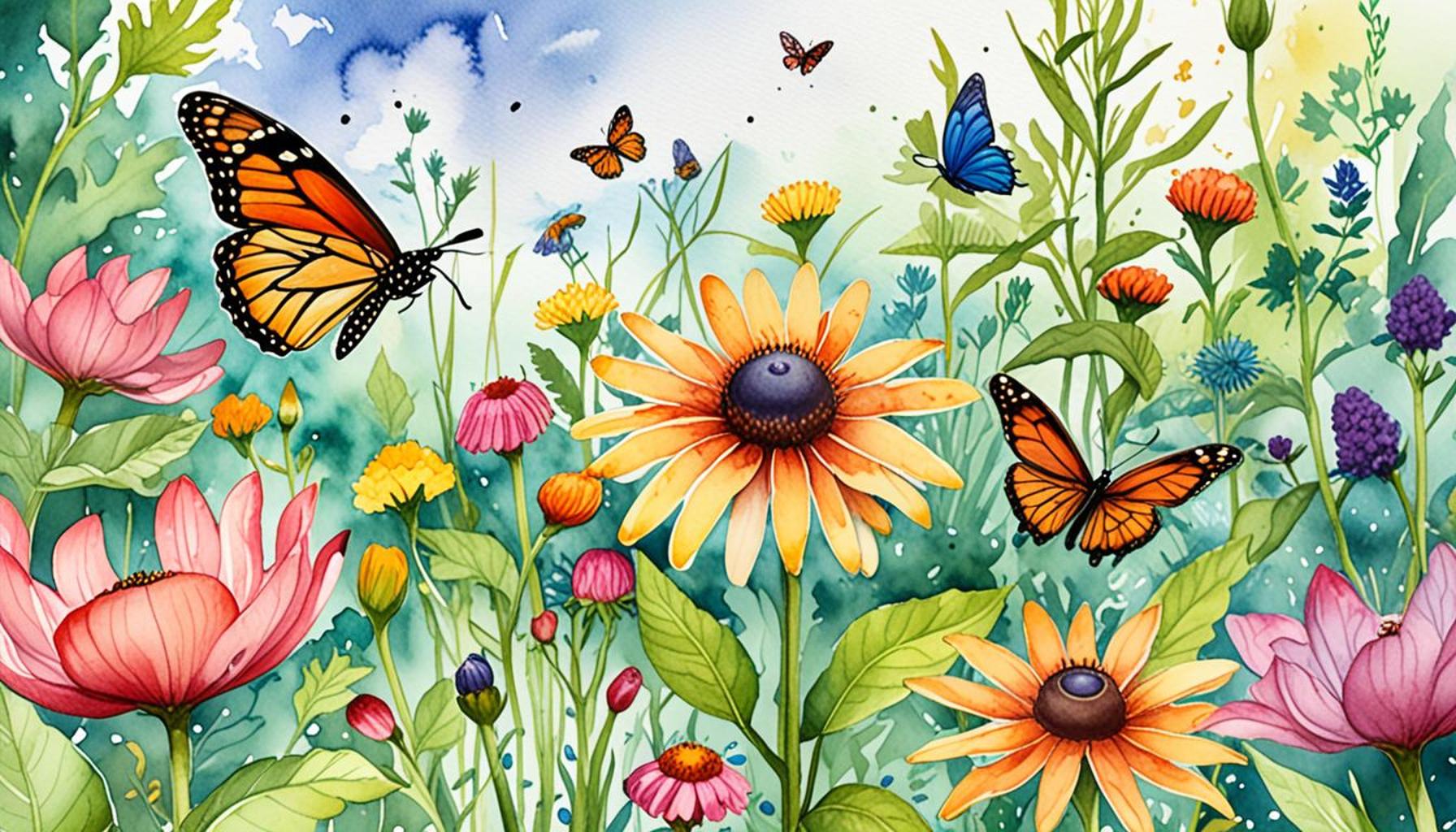 The importance of biodiversity in organic gardens: attracting pollinators and natural predators