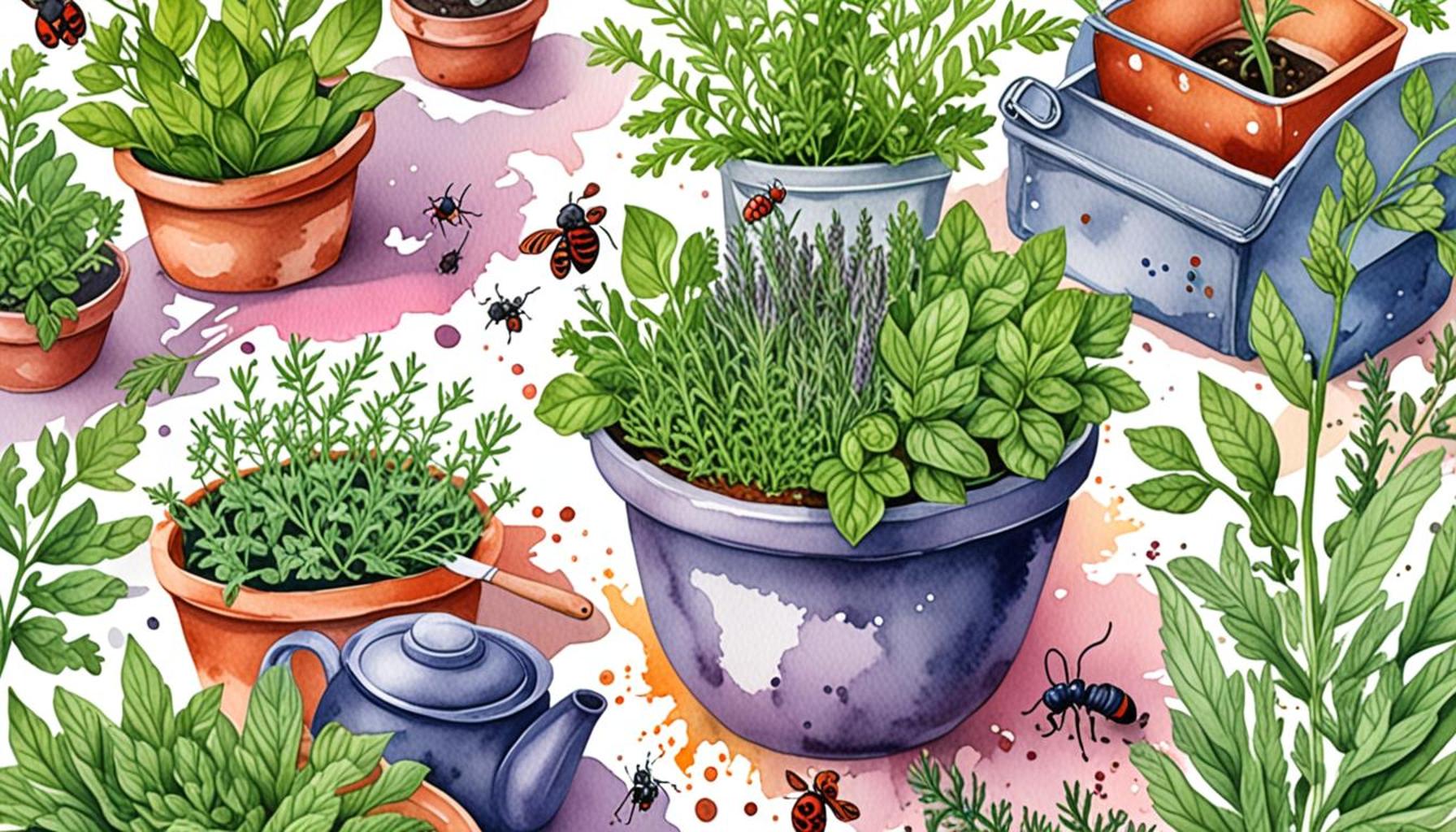 How to Naturally Control Pests in Your Herb Garden