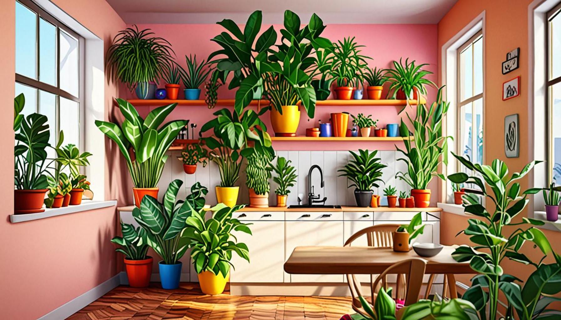 Indoor plants for specific environments: Choosing the best for kitchens, bathrooms, and bedrooms